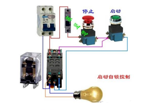 中间继电器的作用与接线方法